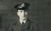 Photograph of Freund Beaumont in naval uniform