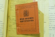 War savings certificate book