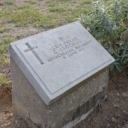 Photograph of Charles Critchley's gravestone