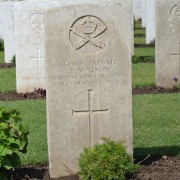 Photograph of the gravestone of Thomas Watson