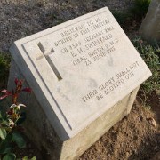Photograph of the grave of Edward Swinyard