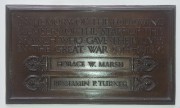 Photograph of Bristol City office First World War memorial