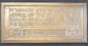 Photograph of Aylesbury branch Second World War memorial