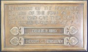 Photograph of London Finsbury Square branch Second World War memorial