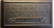 Photograph of Bakewell branch Second World War memorial