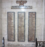 Union of London & Smiths Bank head office First World War memorial