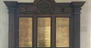 Photograph of Ulster Bank's Second World War roll of honour