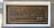 Photograph of Northwich branch Second World War memorial