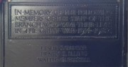 Photograph of London Chiswick branch First World War memorial