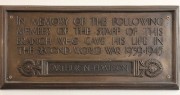 Photograph of Hindley branch Second World War memorial