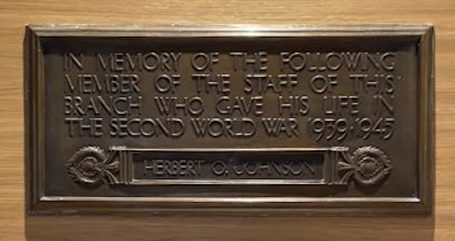 Photograph of London Ebury Street's Second World War memorial Photograph of London Ebury Street's Second World War memorial